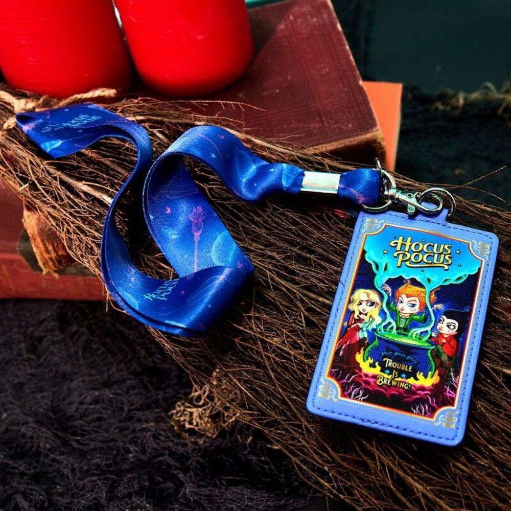 Hocus Pocus Sanderson Sisters Lanyard with Card Holder - Picture 2 of 3